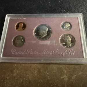 1989-S United States Mint 5 Coin Proof Set OGP & COA Free Shipping - Picture 1 of 5