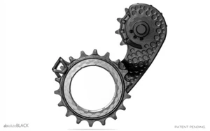absoluteBlack SALE $379 (RRP$849) HOLLOWcage Black/Ti Ceramic Bearing 9100/8000 - Picture 1 of 1