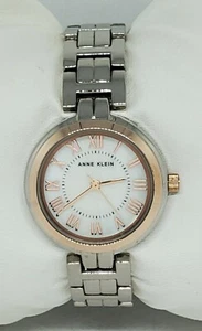 Ladies Anne Klein Stainless Steel Two Tone MoP Dial Analog Watch AK/3067 C6 - Picture 1 of 9