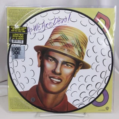 Devo Picture Disc LP Vinyl RSD Q Are We Not Men A We Are Devo! Limited 5000 2018 - Image 1 of 4