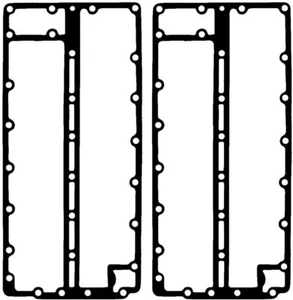 Sierra Exhaust Plate Gasket 2-pk #18-2545-9 - Picture 1 of 1