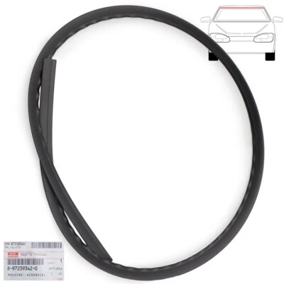 Fits Isuzu D-Max Dmax 2003 08 10 Front Top Outer Windshield Sealing Strip Rubber - Image 1 of 4