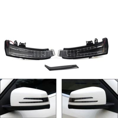Sequential LED Rearview Mirror Indicator Turn Signal Light For Benz A/B/C Class - Image 1 of 4