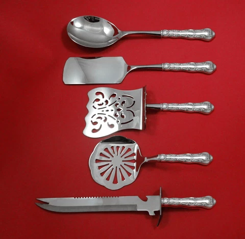 Strasbourg by Gorham Sterling Silver Brunch Serving Set 5pc HH WS Custom Made Cover