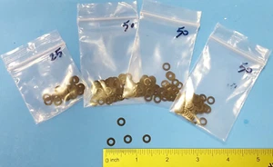 (175 PCs) FLAT WASHER , NAS620C6LP, ALL-SPEC FASTENERS , STAINLESS , STEEL BLACK - Picture 1 of 3