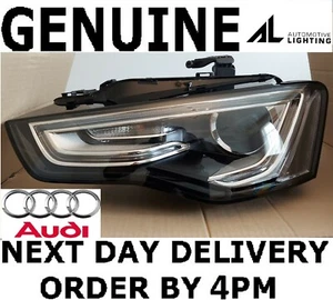 Genuine OEM Audi A5 8T AFS Bi-Xenon Headlight Right 2012-16 - Picture 1 of 3