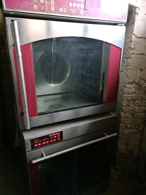 ELOMA BACKOFEN UMLUFT SELBSTREINIGEND FÜR 6 BLECHE 60x40 MIT GÄRSCHRANK - Bild 1 von 4