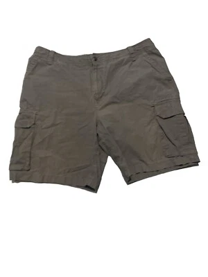 Gander Mountain Guide Series Mens Gray Flat Front Cargo Short Size 44 — 第 1/4 张图片