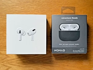 NEW Apple AirPods Pro with Wireless Charging MWP22AM/A *100% Authentic* + Case - Picture 1 of 8