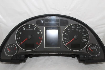 Speedometer Instrument Cluster 06 07 08 Audi A4 S4 Panel Gauges 126,332 Miles - Image 1 of 4