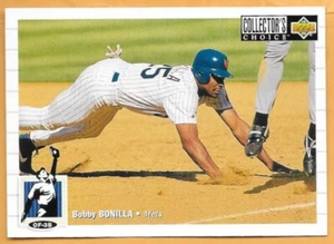 Bobby Bonilla New York Mets #58 - cubierta superior elección de coleccionista casi nuevo-como nuevo 1994 - Imagen 1 de 2