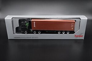 Herpa Scania 3a/3a TL 40' Highcube Container "OK-Trans/Triton" *LIMITED EDITION*