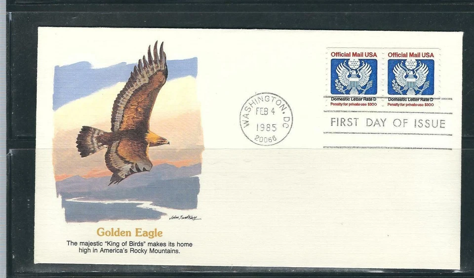 US SC # O139 Official Mail USA FDC. Fleetwood Cachet - Image 1 of 1