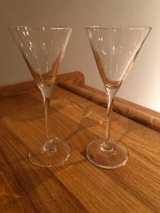 Vasos de cóctel Grey Goose de tallo largo transparentes de 4,5 oz vodka Martini S2 ~ nuevos sin caja - Imagen 1 de 4