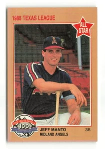 1988 Minor League Midland Angels #39 Jeff Manto - Picture 1 of 2