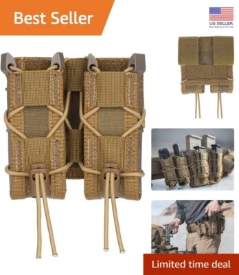 Bolsa de cargador de pistola ajustable para doble pila y multiherramientas - liberación silenciosa Foto 1 de 4