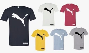 PUMA MEN;S T-SHIRT-LOGO GRAPHIC, SHORT SLEEVE,M-L-XL - Picture 1 of 3