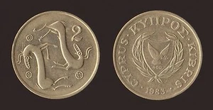 CIPRO 2 CENTS 1983 GOATS - Picture 1 of 1