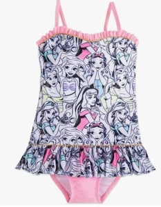 Disney Princess Swimsuit for Girls - Size:7/8 - Picture 1 of 2