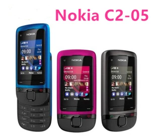 Original Nokia C2-05 Sider 2.0 Inches GSM 900/1800 Bluetooth Cellular Phone - Picture 1 of 10