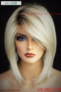 PELUCA JACKSON NORIKO RUBIA LONGITUD MEDIA *IMPRESIONANTE ESTILO SEDUCTOR *CHAMPAGNE 519 - Imagen 1 de 12