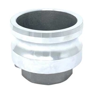 Aluminum Type AR Cam and Groove Fitting Reducer, 3" Male Camlock x 2" Female ... - Picture 1 of 1