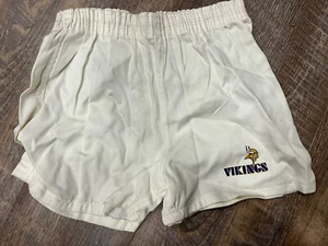 Vintage Youth Minnesota Vikings Cotton Shorts -Size 14-16 - New W/Tags - Picture 1 of 3