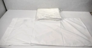 Lotto 24 federe king size Manchester MIlls bianche lenzuola per cuscino - Foto 1 di 4