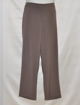 Linea by Louis Dell'Olio Regular Fly Front Pants Size 8 Mushroom - Image 1 of 2