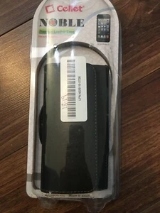 Cellet Noble Case premium leather case black - Iphone 5/5s/5c - Picture 1 of 3