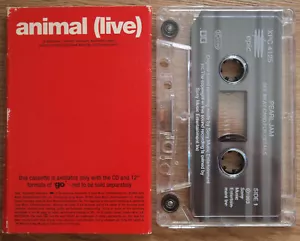 PEARL JAM - ANIMAL (LIVE) (EPIC XPC4125) 1993 CASSETTE TAPE *READ DESCRIPTION* - Picture 1 of 4