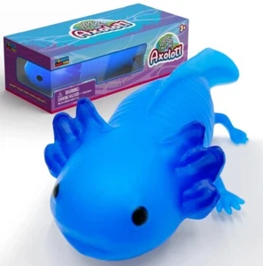 Power Your Fun - Arggh! Creatures, Squeezable Blue Axolotl (Stress Ball). - Picture 1 of 8