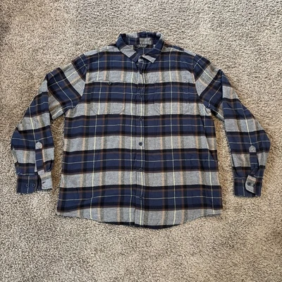 Alpine Design Mens XL Flannel Shirt Button Up Plaid Long Sleeve Outdoor - Image 1 of 4