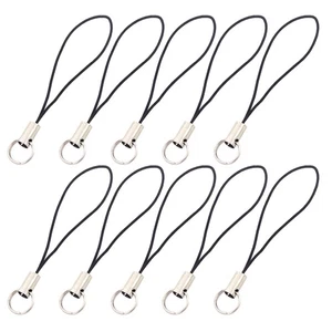 100 Pcs Mobile Phone Rope Jewelry Charm Lanyard Wristlet Lanyards - Photo 1 sur 11