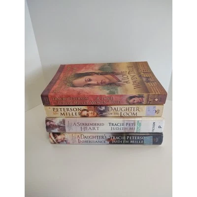 Tracie Peterson & Judith Miller Lot/4 Inspirational Romance HC & PB Books Foto 1 de 4
