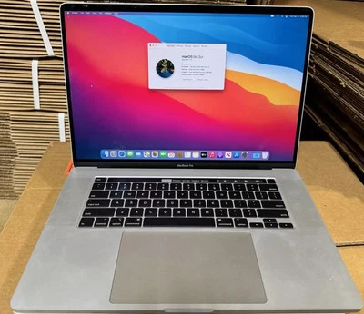 APPLE 2019 Macbook Pro A2141 16" I7-9750H@2.60GHz 16GB/512G Pro 5300M MVVL2LL/A - Image 1 of 4