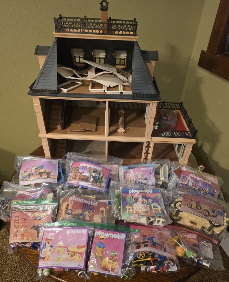 Playmobile Victorian Mansion 5300 años 90 -- 13 juegos de accesorios Foto 1 de 1