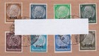 Posten Deutsche Besetzung 2. WK Briefstücke, Sätze, Karten, Alles gestempelt