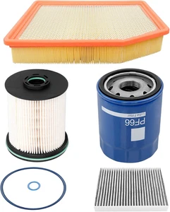 Kit de filtro diésel Duramax 3,0 L compatible con GMC Sierra/Chevy Silver 2020-2023 - Imagen 1 de 12