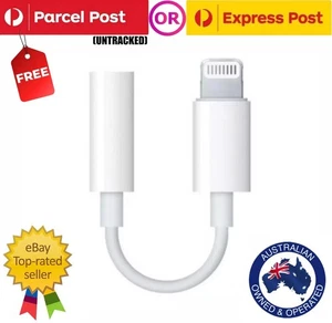 IPHONE TO AUX 3.5mm Cable for iPhone 7 8 9 X 11 12 13 14 15  FREE UNTRACKED POST - Picture 1 of 6