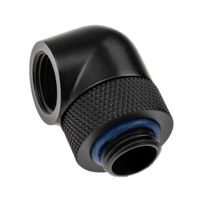 XSPC Adapter 90 Grad G1/4 AG auf G1/4 IG - drehbar, schwarz - Bild 1 von 2