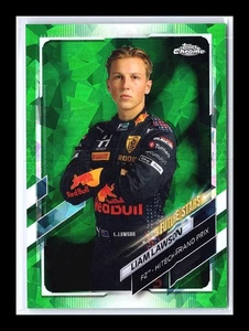 2021 Topps Chrome Formula 1 Sapphire Edition 68 Liam Lawson - Picture 1 of 2