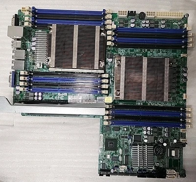 Supermicro X9DRW-iF Dual Intel LGA2011 x2 Intel E5-2670 DDR3 Motherboard / USED - Image 1 of 4