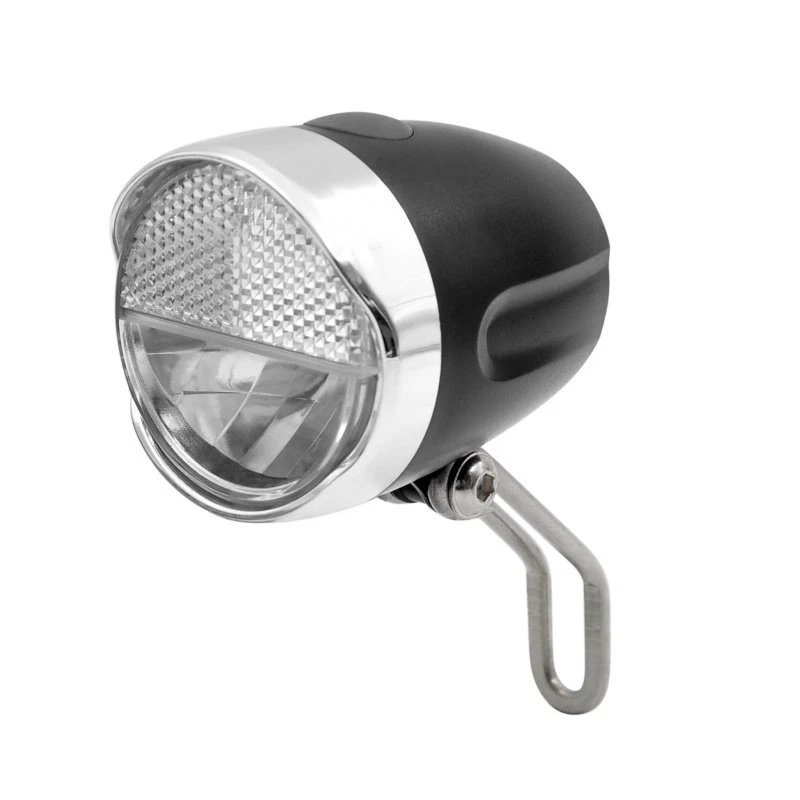 Bicycle LED bicycle lamp front light with StVZO, 30 Lux, incl. batteries - Image 1 of 1