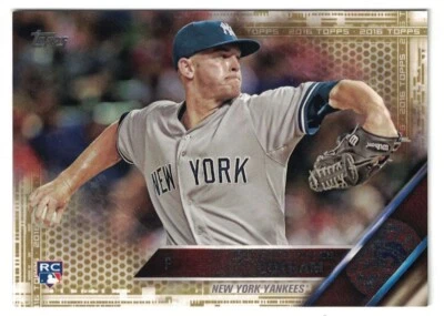 2016 Topps Gold #530  Caleb Cotham ROOKIE RC #/2,016 - Image 1 of 2