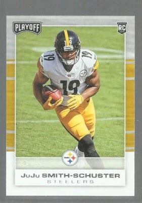 2017 PLAYOFF FOOTBALL  #225  JUJU SMITH-SCHUSTER  RC  MINT  PITTSBURGH STEELERS - Image 1 of 2