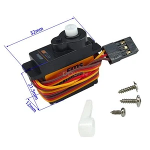FMS part SER005 Digital Servo 9g Positive 300mm Wire for RC Model Plane Warbird - Picture 1 of 6