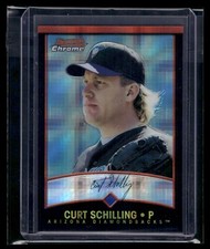 2001 Bowman Chrome Xfractor #97 Curt Schilling Diamondbacks