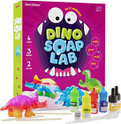 Kit de fabrication de savon Dino pour enfants - kits de jouets scientifiques pour dinosaures - cadeaux pour enfants tous
