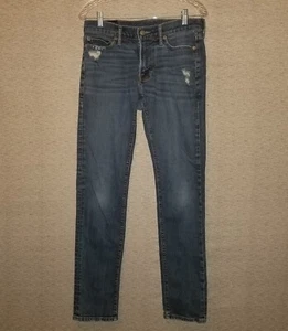 Abercrombie & Fitch Jeans Men's 30x32 Langdon Skinny Stretch Medium Wash Denim - Picture 1 of 12